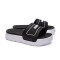 Chanclas Karmen Slide Mujer Black-White