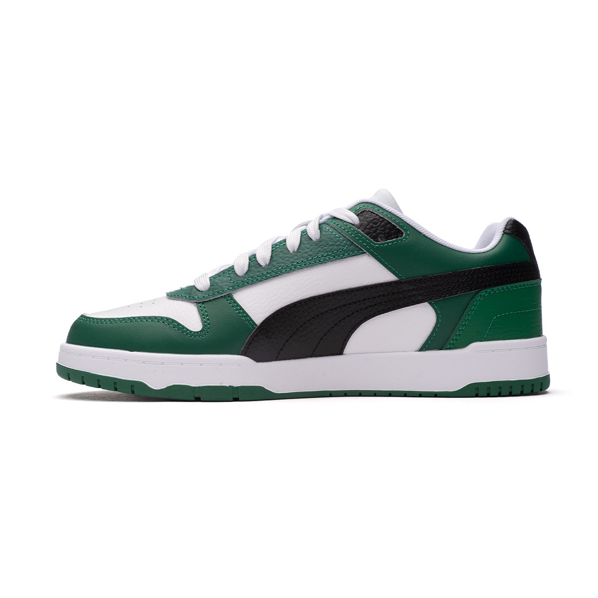 Zapatilla Puma Rbd Game Low White-Black-Vine-Gold - Fútbol Emotion
