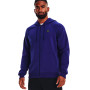 UA Rival Fleece Full-zip Hoodie Sonar Blue-Onyx White