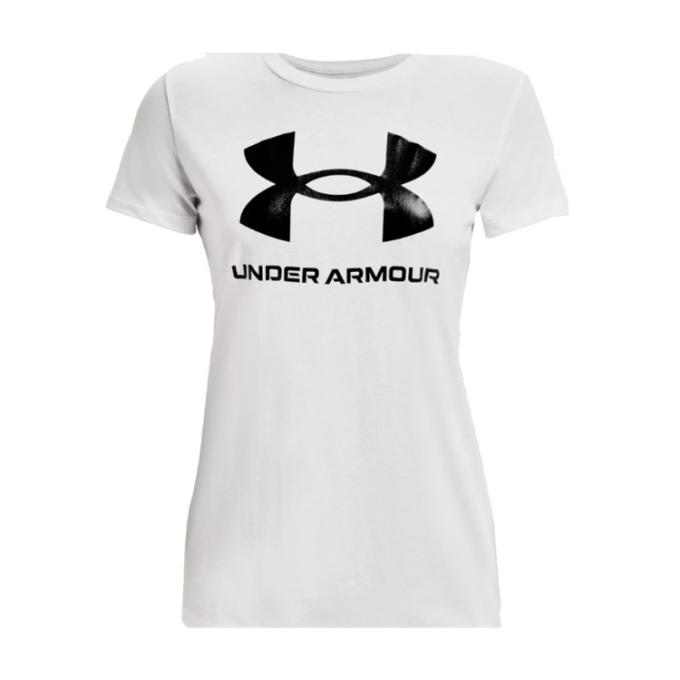 camiseta-under-armour-ua-sportstyle-logo-mujer-white-black-4