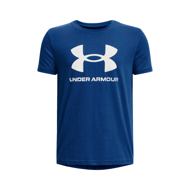 camiseta-under-armour-ua-sportstyle-logo-nino-blue-mirage-white-white-0