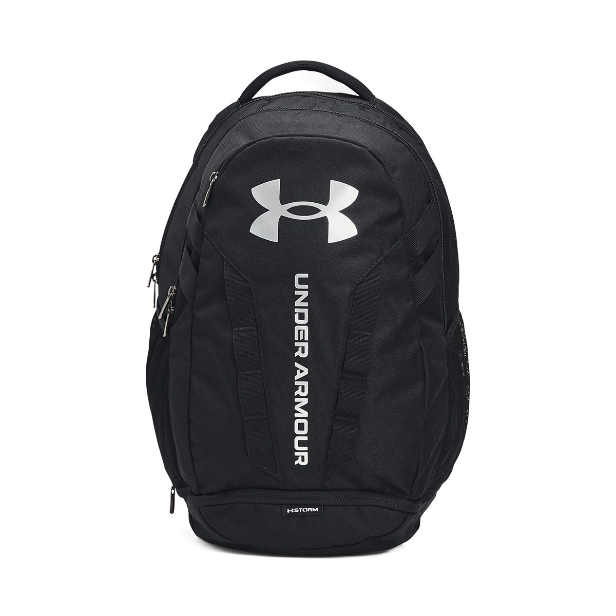 Backpack Under Armour UA Hustle 5.0 Backpack Black Black Silver