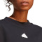 Camiseta Future Icons 3 Stripes Mujer Black
