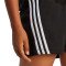 Pantalón corto Future Icons 3 Stripes Mujer Black