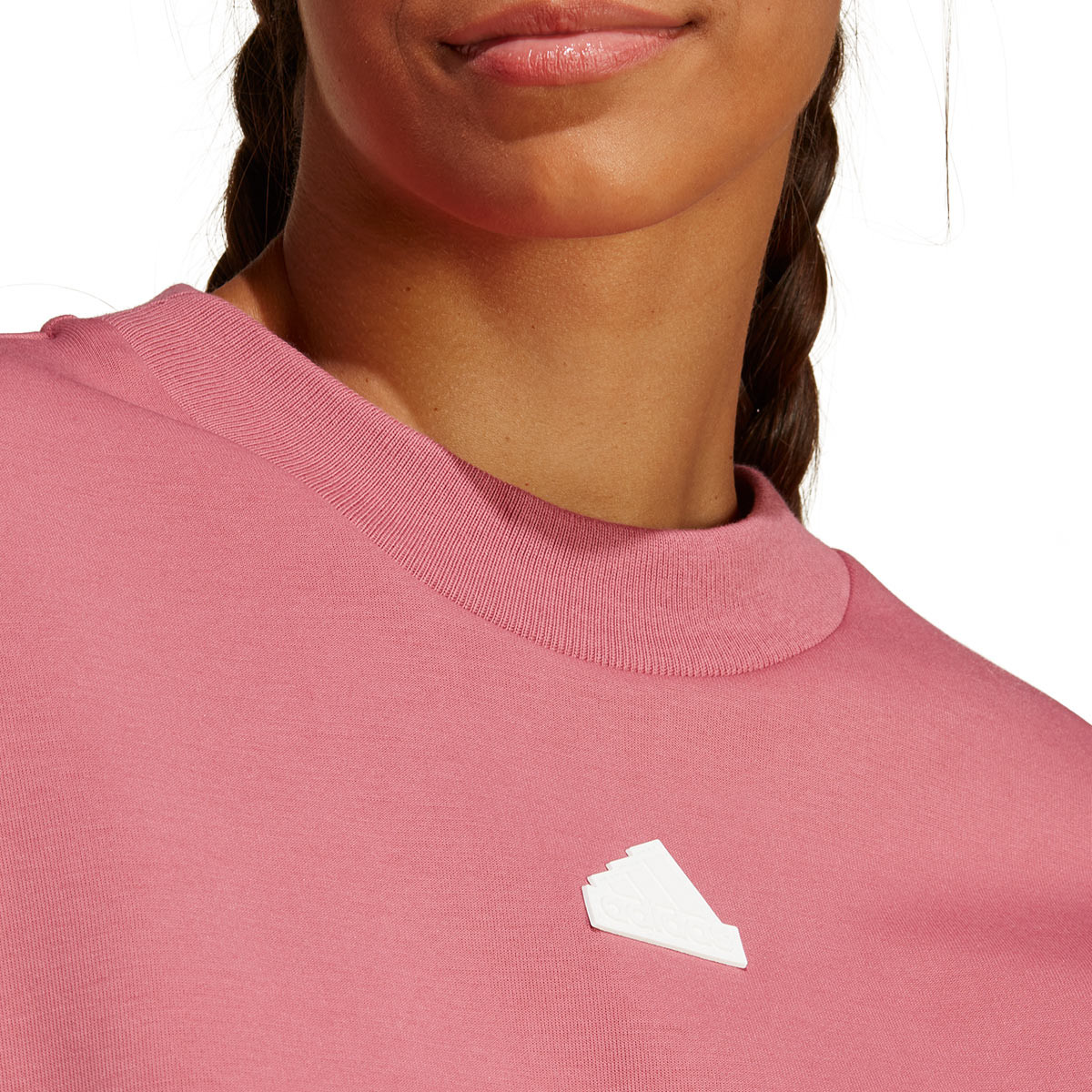 Sweatshirt Women 3 Strata - Future Fútbol Emotion Pink Icons adidas Stripes
