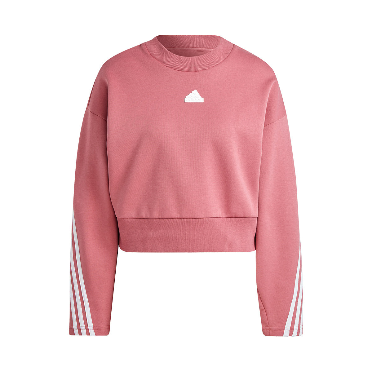 as klei Overleg Sweatshirt adidas Women Future Icons 3 Stripes Pink Strata - Fútbol Emotion