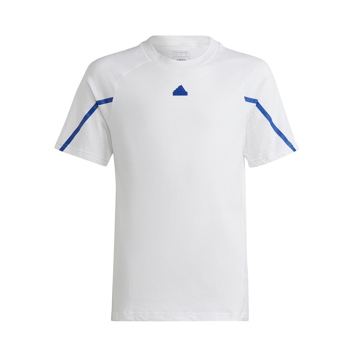Lucid Fútbol adidas Kids Icons Emotion Future Blue Jersey - White-Semi Logo