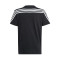 Camiseta Future Icons 3 Stripes Niño Black-White