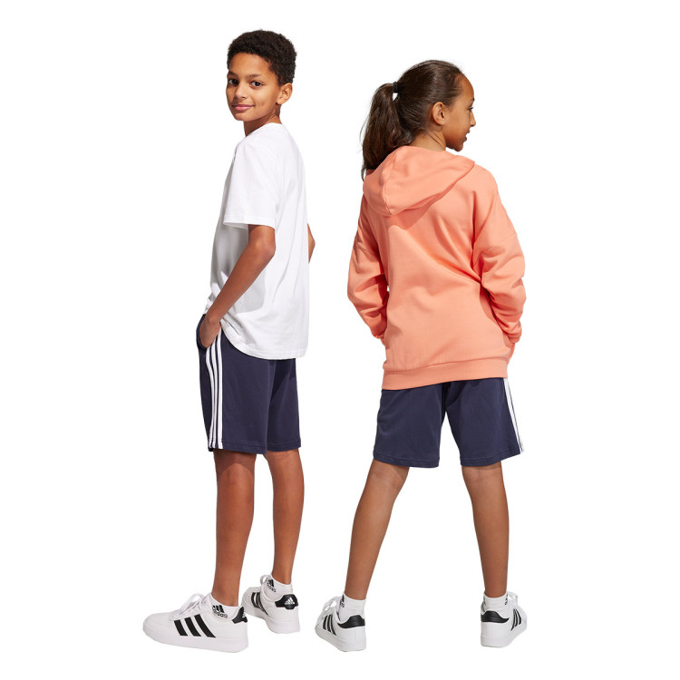 Shorts adidas Kids Essentials 3 Stripes Legend Ink-White - Fútbol Emotion