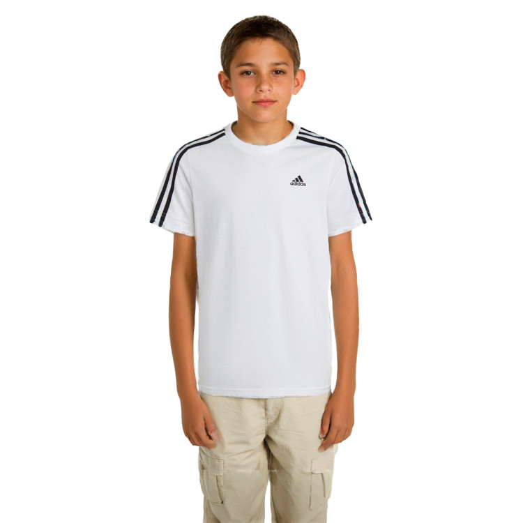 camiseta-adidas-essentials-3-stripes-nino-white-black-0