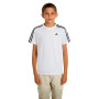 Kids Essentials 3 Stripes White-Black