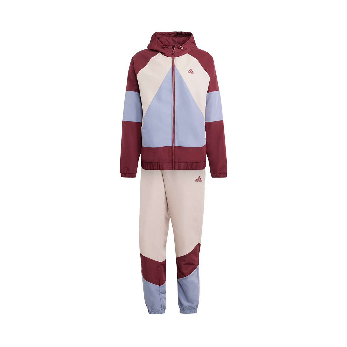 Tracksuit adidas Color Block Woven Shadow Red - Fútbol