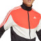 Chándal Color Block Bright Red