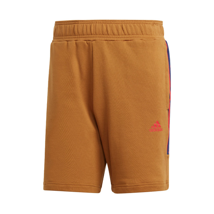 pantalon-corto-adidas-essentials-big-logo-bronze-strata-5
