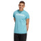 Camiseta Essentials Linear Preloved Blue
