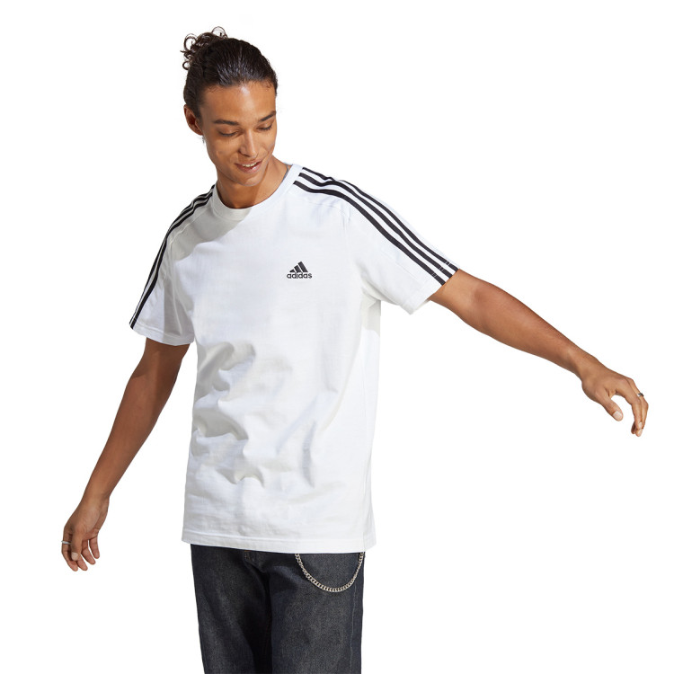 camiseta-adidas-essentials-3-stripes-white-black-0