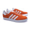 Zapatilla Gazelle Mujer Solar Orange- White-Gold Met