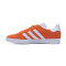 Zapatilla Gazelle Mujer Solar Orange- White-Gold Met