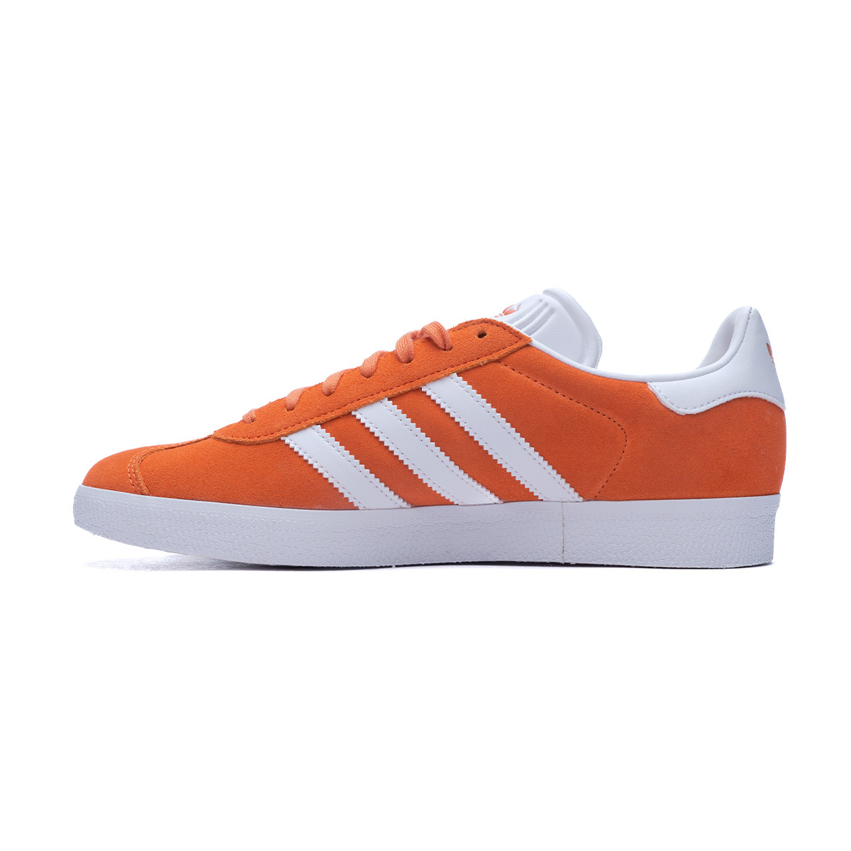 Correa piloto antiguo Zapatilla adidas Gazelle Mujer Solar Orange- White-Gold Met. - Fútbol  Emotion