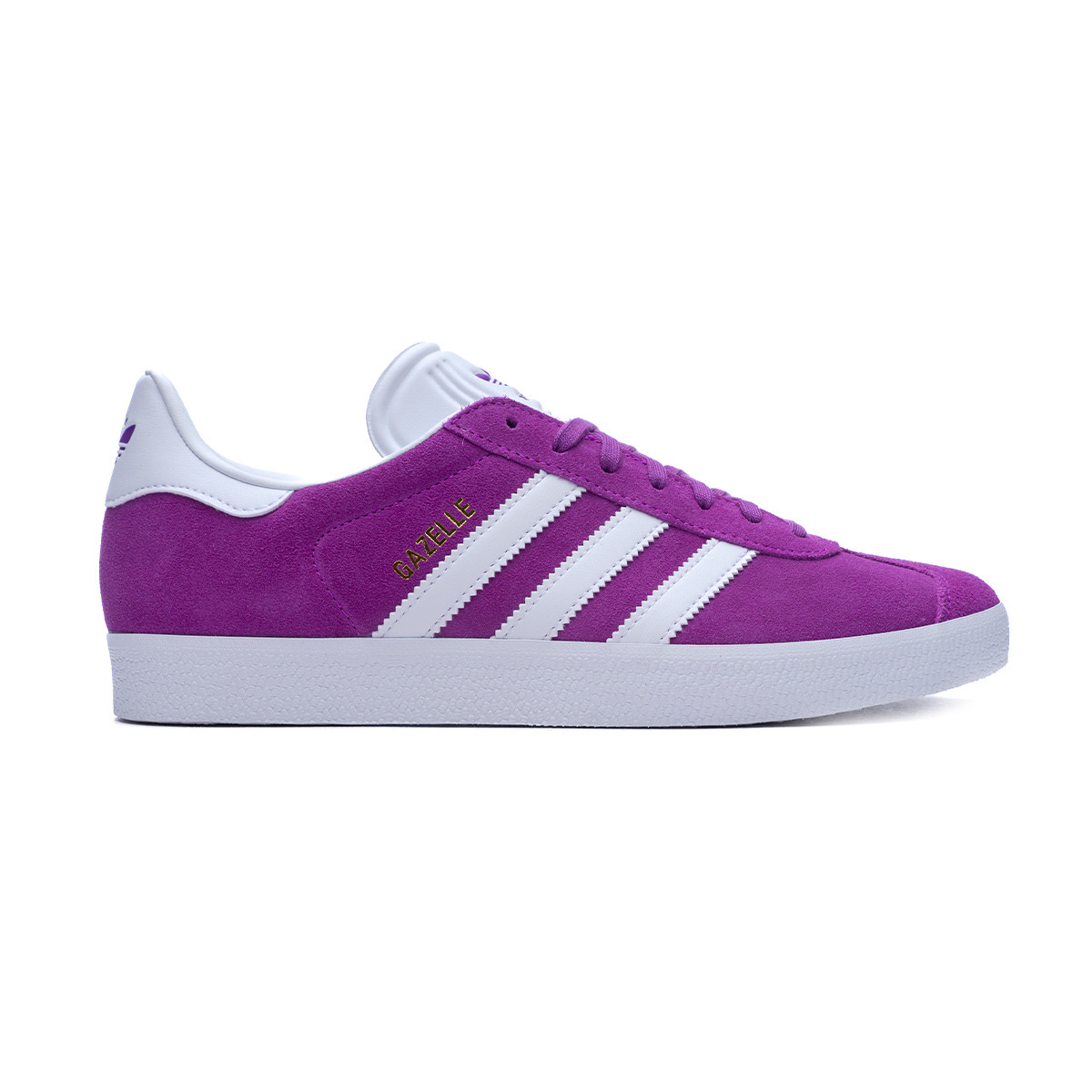 Recomendación píldora Glosario Zapatilla adidas Gazelle Mujer Shock Purple- White-Gold Met. - Fútbol  Emotion