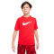 Camiseta Multi + Niño University Red-White