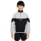 Chaqueta Sportswear Amplify Windrunner Niño Smoke Grey-Black-White-White