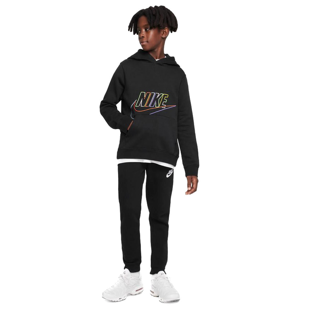 Felpa Nike Sportswear HBR Core Bambino Black Fútbol Emotion