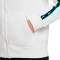 Chaqueta Sportswear Repeat Swoosh Polyknit Niño Summit White-Baltic Blue-Black