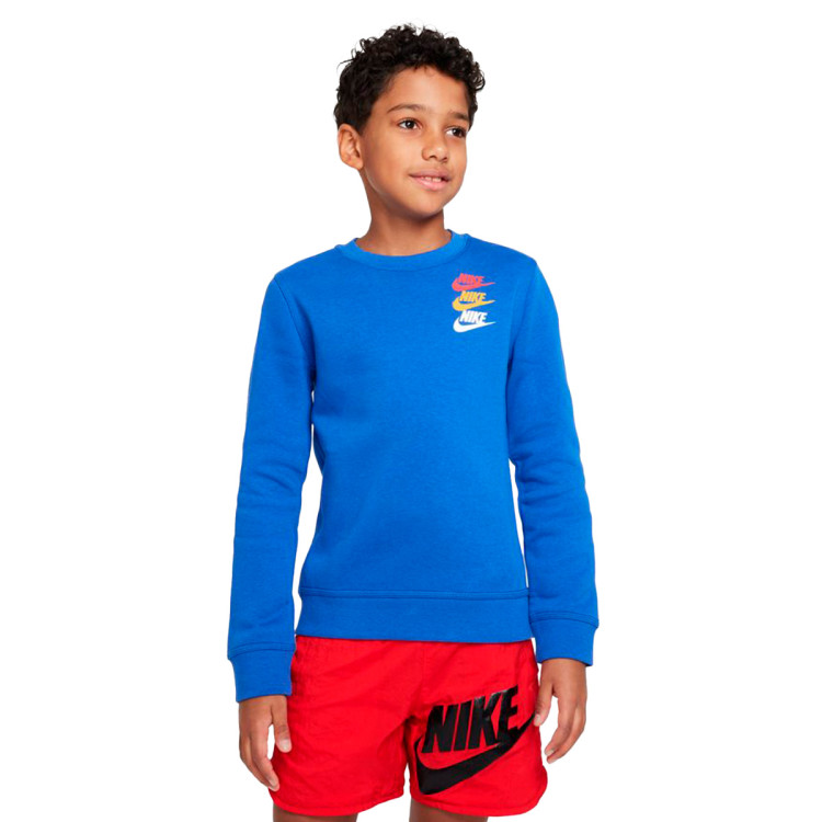 Sudadera Nike Sportswear Sport Festival Fleece Niño Game Royal Fútbol
