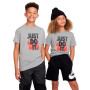 Sportswear Core Brandmark 1 Niño Grey Heather