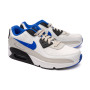 Air Max 90 Ltr Niño Biały Summit-Racer Niebieski-Kości-Czarny