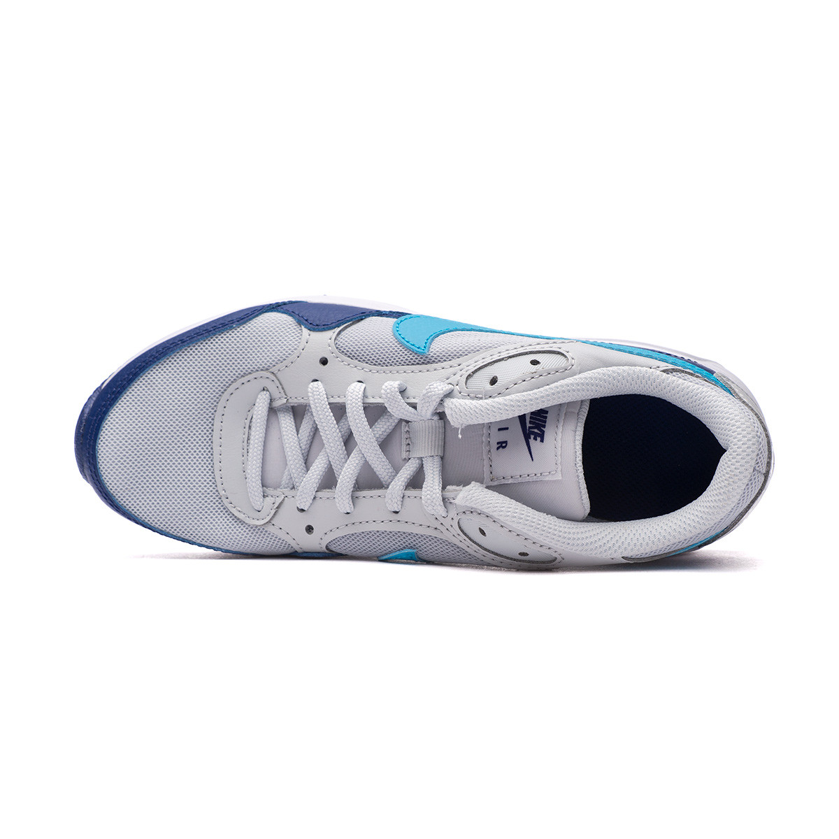 Zapatilla Nike Air Max Niño Platinum-Blue Lightning-White-Deep Royal - Emotion