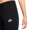 Pantalón largo Sportswear Club Fleece Mujer Black-White