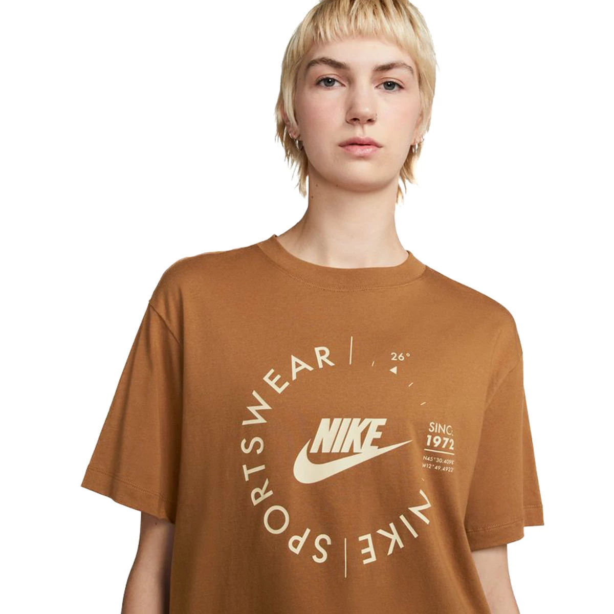 Camisetas nike mujer marron new arrivals
