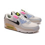 Air Max 90 Mujer Summit White-Black-Bone-Pure Platinum-Go