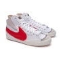 Blazer Mid '77 Jumbo Biały-Czerwony Habanero-Rattan