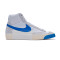 Zapatilla Blazer Mid '77 Pro Club White-Photo Blue-White-Beach-Sail-Orange