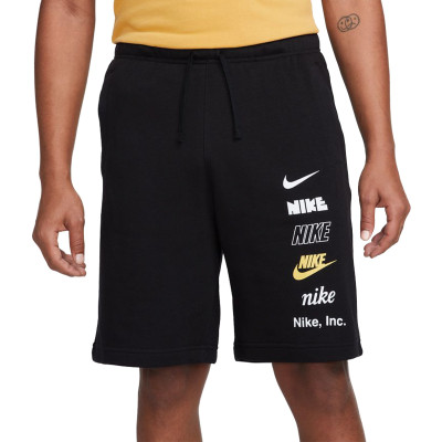 Club+ French Terry Multilogo Shorts