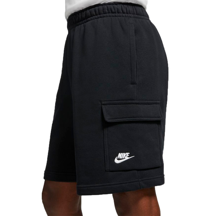 pantalon-corto-nike-sportswear-club-cargo-black-white-1