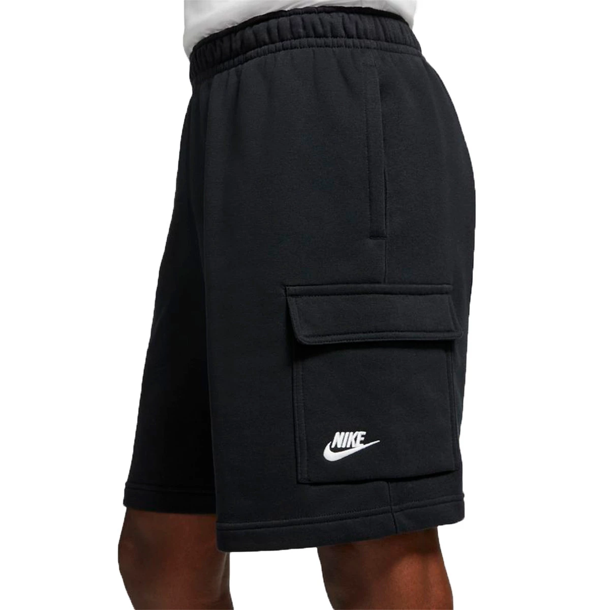 Pantaloncini Nike Sportswear Club Cargo Black White Futbol Emotion