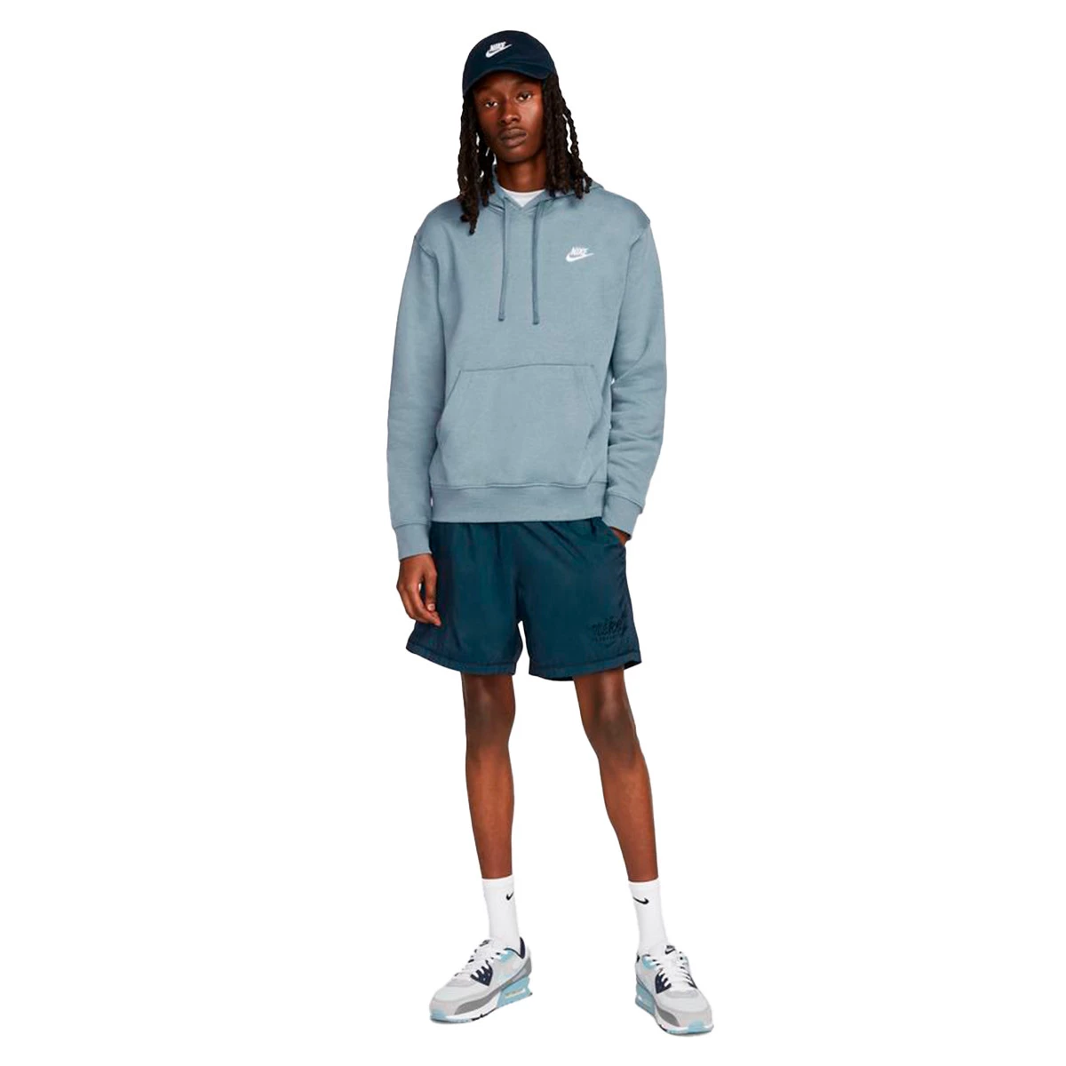 Sweatshirt Nike Sportswear Club Hoodie Ashen Slate Ashen Slate