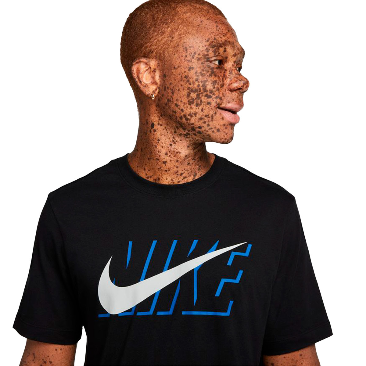 Camiseta Sportswear Swoosh Block Black - Fútbol Emotion