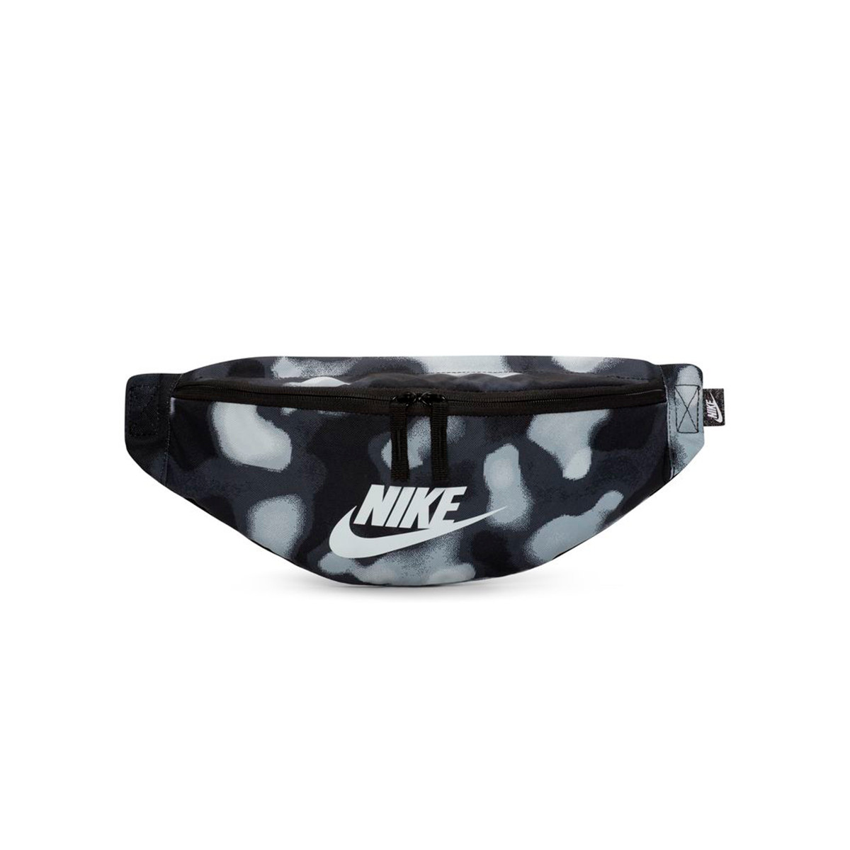 Clancy Posible Encogimiento Nike Riñonera Heritage Black-White-Black - Fútbol Emotion