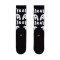 Calcetines Everyday Essentials Crew Black-Safety Orange
