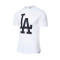 Camiseta MLB Los Angeles Dodgers Imprint White Wash