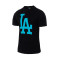 Camiseta MLB Los Angeles Dodgers Imprint Jet Black
