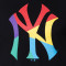 Camiseta MLB New York Yankees Fractal Jet Black