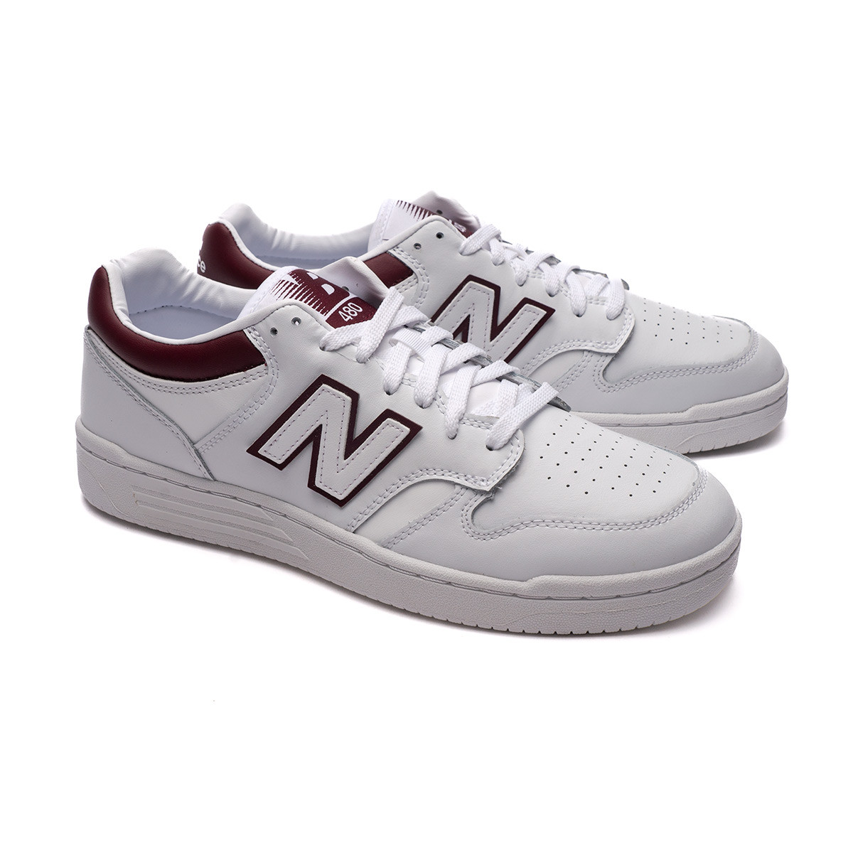 postura frecuencia Año nuevo Zapatilla New Balance 480 White - Fútbol Emotion