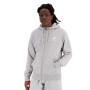 Essentials Stacked Logo Full Zip Jacket Athletic Grey