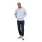 Sudadera Essentials Stacked Logo Fleece Blue Sky